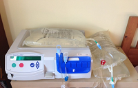 A diagram of Peritoneal Dialysis